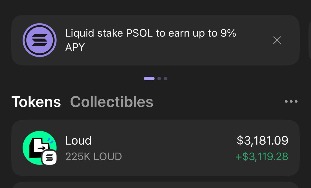 Just claimed my $LOUD. June looking good here.

Next up: Caldera and <a href="/Tuteth_/">tut™</a> NFTs.

Gm.