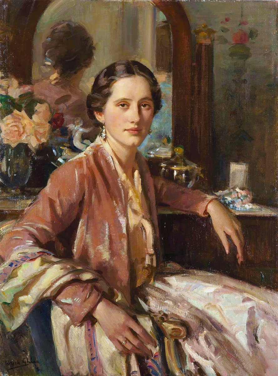 ¡Buenos días y feliz domingo!

"The beloved", del pintor británico Wilfrid o Wilfried Gabriel de Glehn (1870 – 1951).