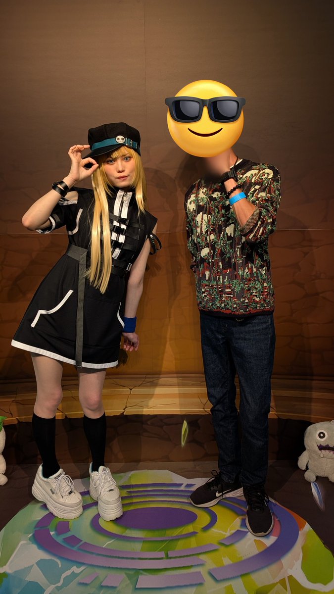 067bnr's tweet photo. 初リアイベ参加！
あしゅらさんと撮影してきました！

#エレスト
#SZGF2025 https://t.co/9J4K0gQucn