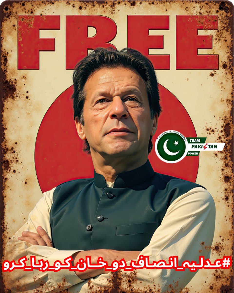 Farzana Khattakᴾᵃᵏᴾᵒʷᵉʳ (@fkhattak2891) on Twitter photo Myself farzana
Two years. No proof. One leader jailed because he won. One regime ruling because it cheated. Pakistan did not vote for silence. We want Imran Khan. We want justice. And we want it now.
#عدلیہ_انصاف_دو_خان_کو_رہا_کرو
<a href="/TeamPakPower/">Team Pakistan Power</a> Myself farzana
Two years. No proof. One leader jailed because he won. One regime ruling because it cheated. Pakistan did not vote for silence. We want Imran Khan. We want justice. And we want it now.
#عدلیہ_انصاف_دو_خان_کو_رہا_کرو
<a href="/TeamPakPower/">Team Pakistan Power</a>