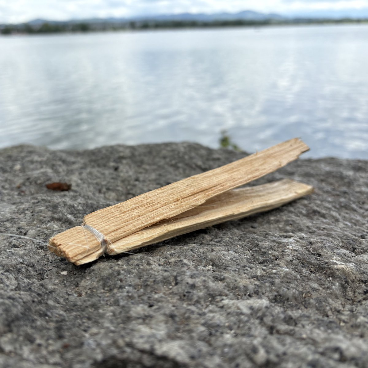 Sorry, no dad hack last week — I was busy biking, fishing, and doing what dads do best: fixing problems with whatever’s lying around. 🛠️

We hit a Swiss Grillplatz with the kids.
Fire? One match + 100ml burner alcohol + dry wood = 🔥
But: no grill tongs.

So I made some.
2