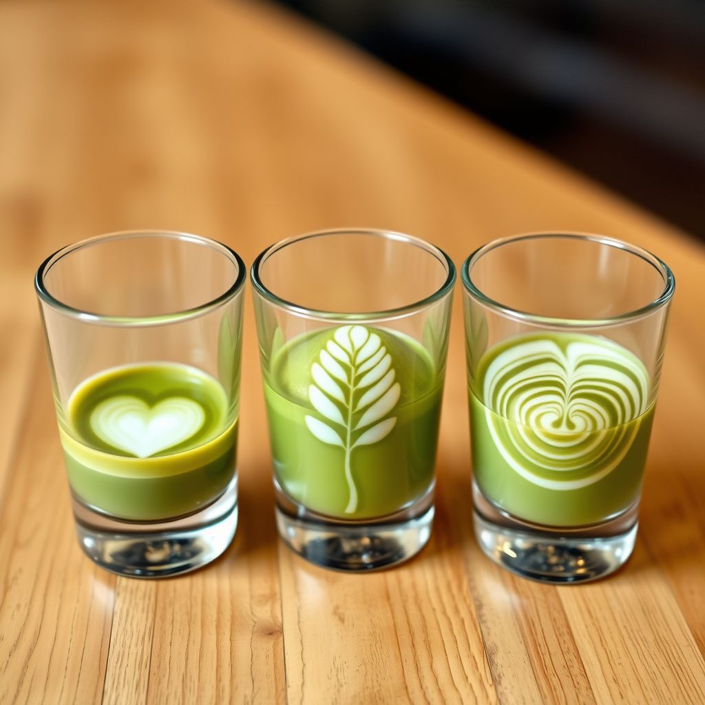 RandaSilke's tweet image. Whisk, steam, pour, create! ☕️❤️🌿 Showcasing beautiful Matcha Latte Art. #MatchaDesign #LatteLove #ArtfulSips