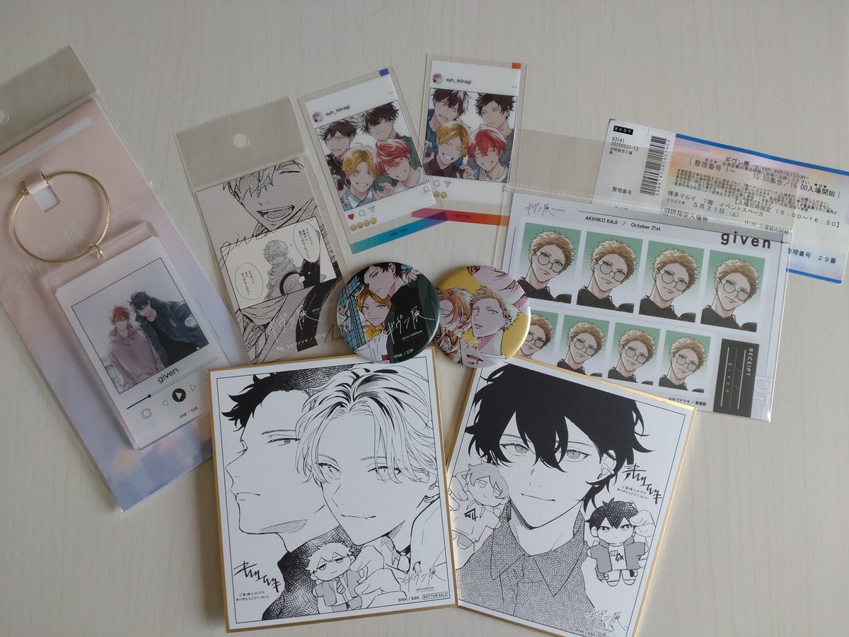0107_poo's tweet photo. #ギヴン展に行ってきました

昨日は念願で行けてほんとうに嬉しすぎてずっと泣きそうだった😭❤️
大好きなのでこれからも沢山読みます🥰💕 https://t.co/PYxqwvryf0