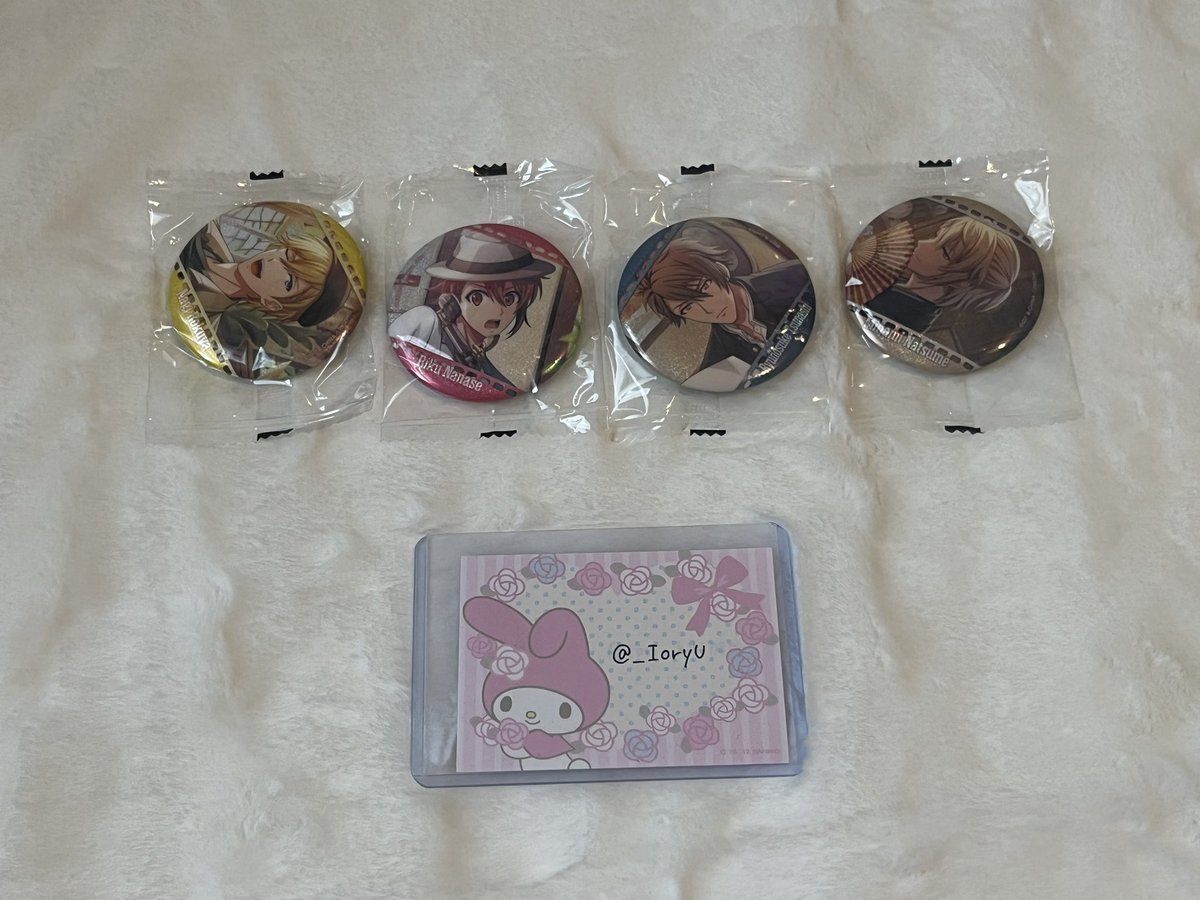 〈交換〉 アイドリッシュセブン アイナナ ドラコレ カプ缶 カプセル缶バッジ vol.6 ガチャガチャ ガチャ

【求】一織
【譲】ナギ 陸 龍之介 巳波

お心当たりの方はリプライお願いいたします。