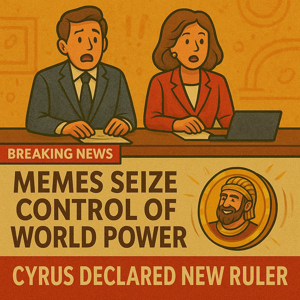 Cyrusmemecoin's tweet photo. BREAKING 📢: All global power now held by memes.
Economic authority passed to… $CYRUS 👑
#MemeWorldOrder #BreakingNews #CryptoReign
79KJ9ZppzL3wDZqUZekrVwAvfSxkcBQN7h3Y6Pun18MK https://t.co/ZJpjzx2R2B