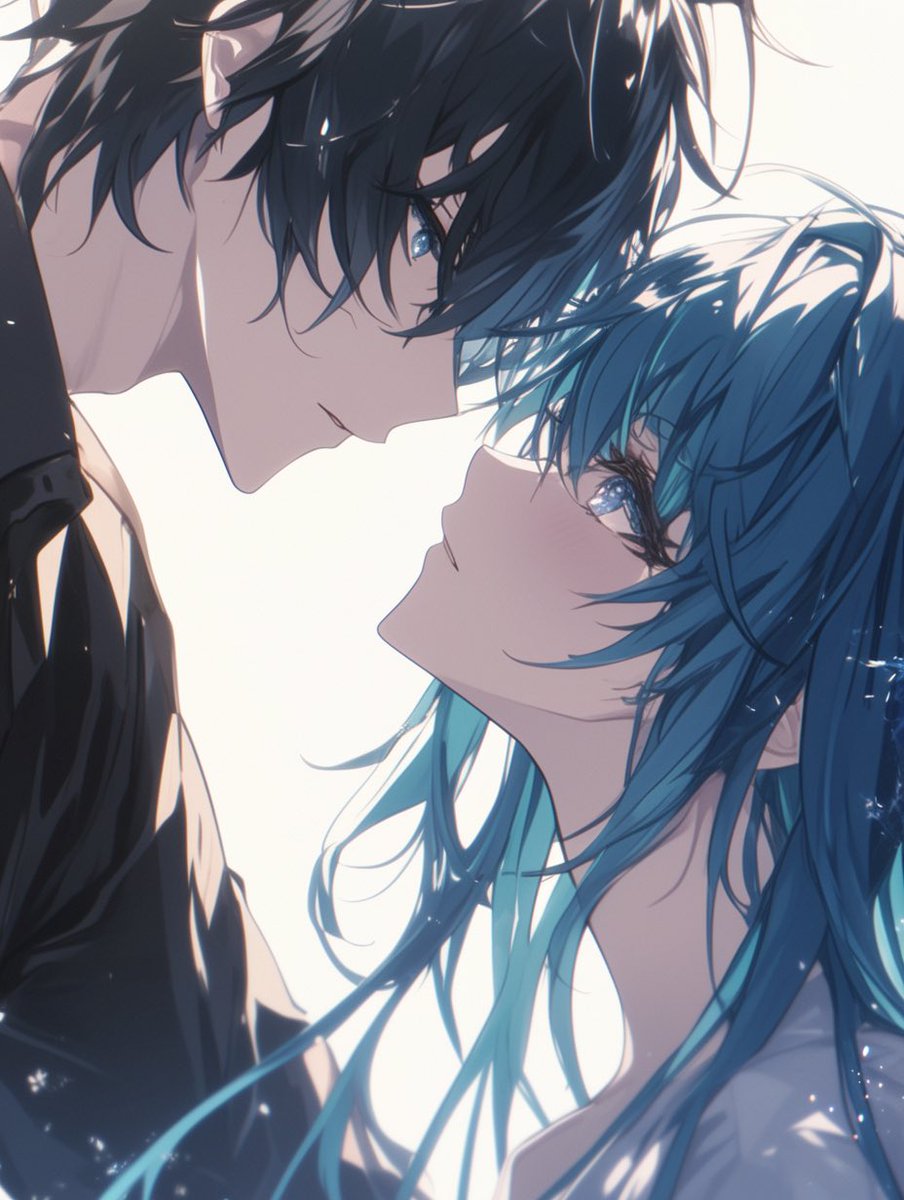 ちなみに実はまだ練習中なんですが ペア画も制作可能です〜ෆ.*・ﾟ