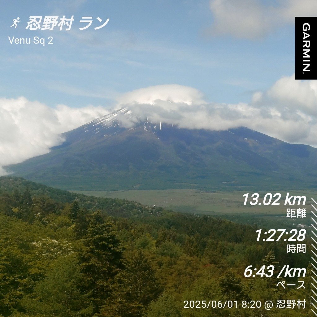 puch98's tweet photo. 山梨のトレラン大会に遠征。ショートコース13kmだけど登りがキツかった。#ブラウブリッツ秋田 のユニで完走。#富士忍野高原トレイルレース https://t.co/k6rdAwQ1OB