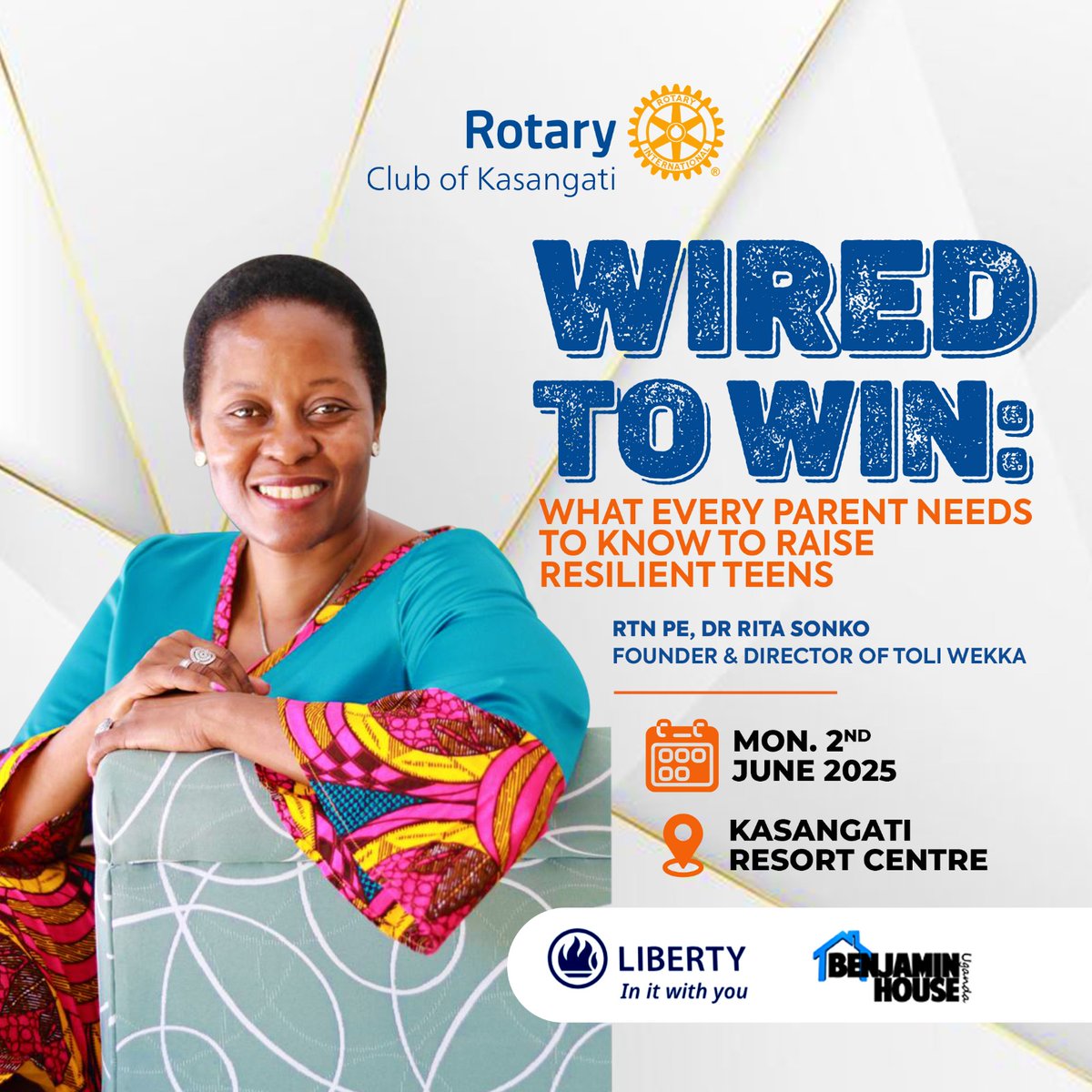 Rotary Club of Kasangati (@rckasangati) on Twitter photo Read between the lines and look for the communication behind the behavior.
Friends, join us as we understand how to handle the youth mostly those teens with Dr. Rita Sonko of <a href="/ToliWekka/">Toli Wekka</a>
#MagicalBowOut | #UnitForGood
#TearGasRepublic
#RCKasangati
<a href="/Abookimomo/">Maureen Birungi</a> | <a href="/liberty_uganda/">Liberty Uganda</a> Read between the lines and look for the communication behind the behavior.
Friends, join us as we understand how to handle the youth mostly those teens with Dr. Rita Sonko of <a href="/ToliWekka/">Toli Wekka</a>
#MagicalBowOut | #UnitForGood
#TearGasRepublic
#RCKasangati
<a href="/Abookimomo/">Maureen Birungi</a> | <a href="/liberty_uganda/">Liberty Uganda</a>