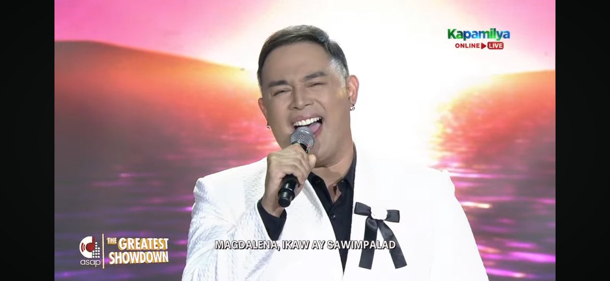TeamJedMadela's tweet photo. Jed Madela on @ASAPOfficial’s
The Greatest Showdown
@ASAPOfficial 
#ASAPtrends https://t.co/d0tzqBGYLf
