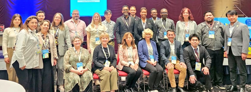 WorldPhysioMH's tweet image. Thank you to all the IOPTMH members who joined the 2025 General Meeting at #WorldPhysio2025! 🌍🧠

Your presence, insights, and collaboration continue to strengthen our global mission to advance physiotherapy in mental health 💪💬
#physiotherapy #mentalhealth #GlobalHealth!