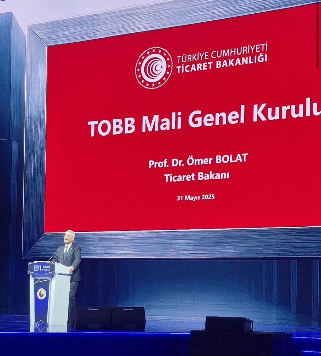 Akhisar Ticaret Borsası olarak Türkiye Odalar ve Borsalar Birligi'nin (TOBB)
81. Mali Genel Kurul Toplantısını, Ticaret Bakanimiz Prof. Dr. Ömer Bolat, TOBB Baskanımız M.Rıfat Hisarcıklıoğlu katılımlarıyla gerçeklestirildi. 81. Genel Kurulumuzun hayırlı olmasını dileriz.