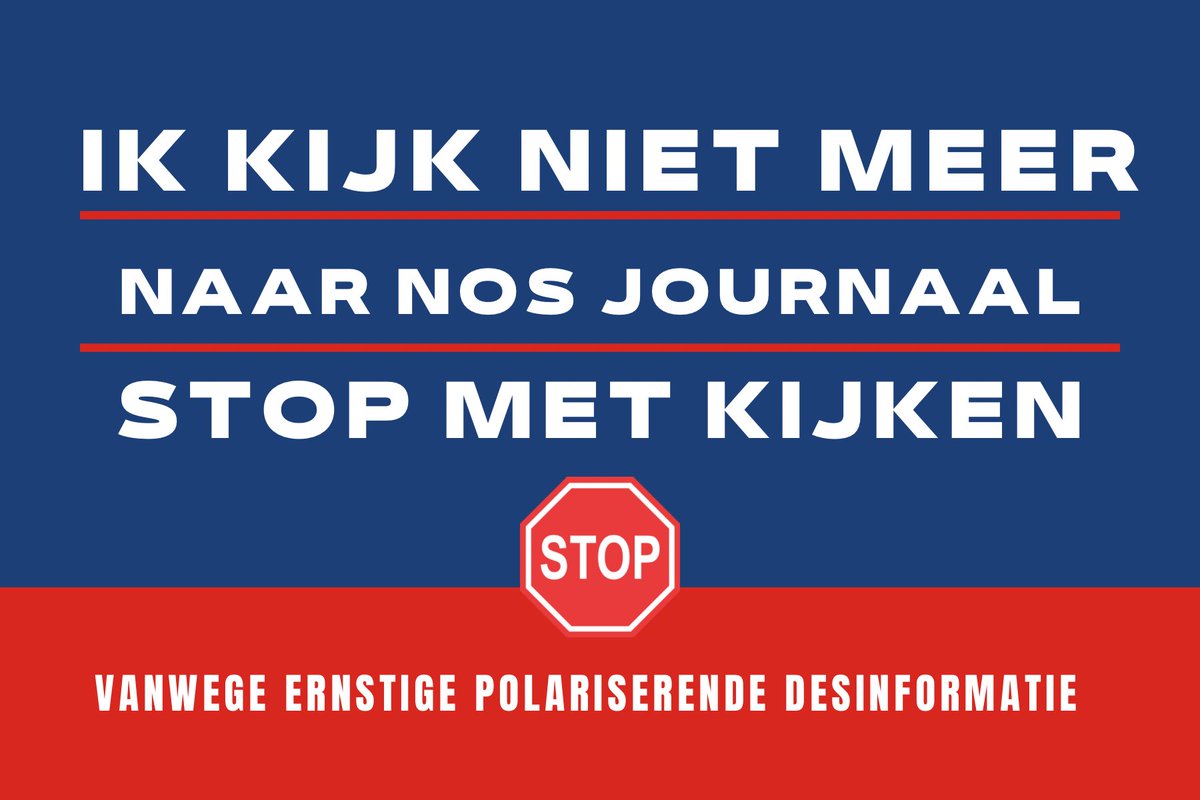 <a href="/lucasbergkamp/">Lucas Bergkamp</a> De NOS mag wat mij betreft vandaag nog stoppen. Een en al desinformatie!