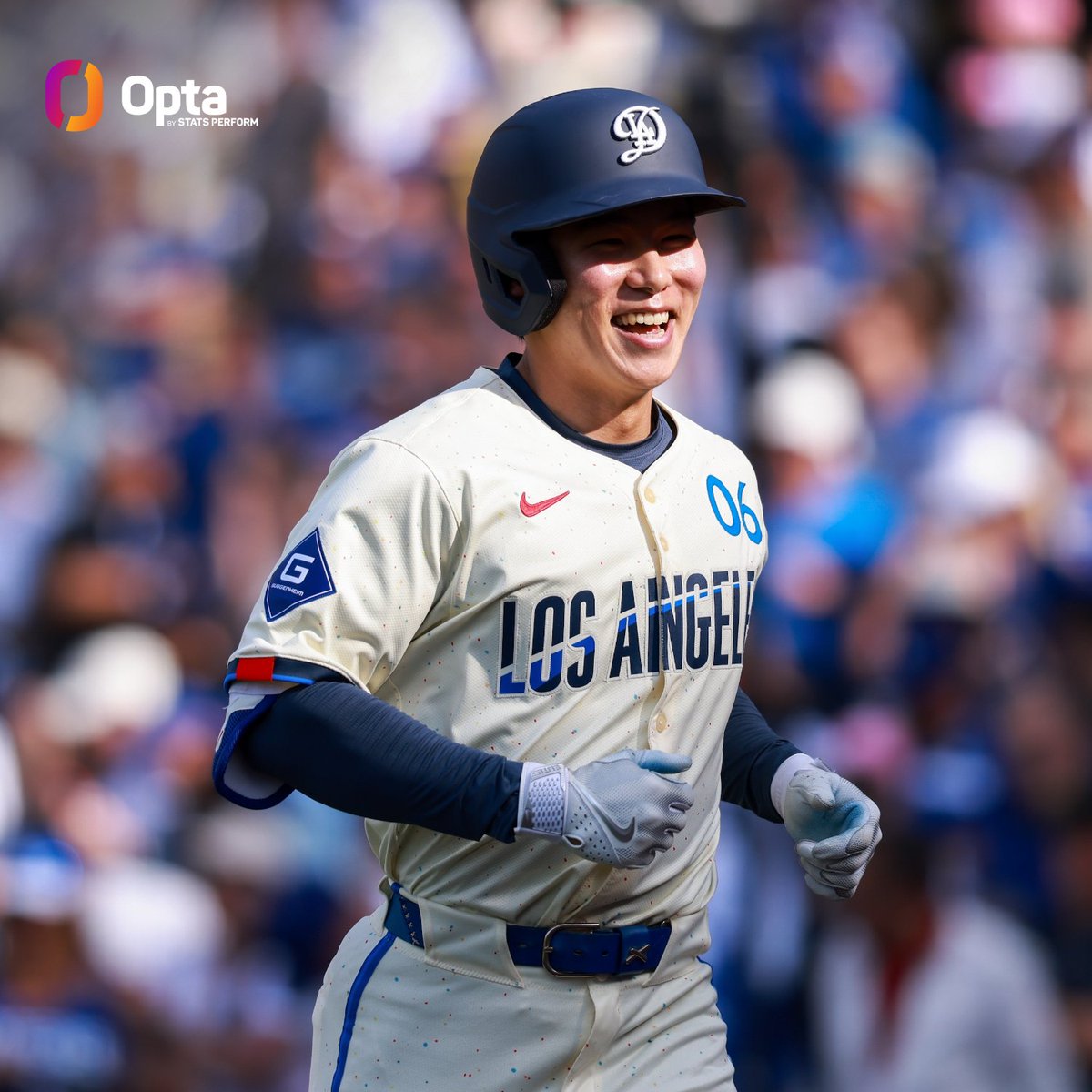 OptaSTATS (@optastats) on Twitter photo On Saturday the <a href="/Dodgers/">Los Angeles Dodgers</a>' Hyeseong Kim became the only MLB player in the modern era to have:
4+ hits
a home run
an unassisted double play
an outfield assist
...all in one game. On Saturday the <a href="/Dodgers/">Los Angeles Dodgers</a>' Hyeseong Kim became the only MLB player in the modern era to have:
4+ hits
a home run
an unassisted double play
an outfield assist
...all in one game.