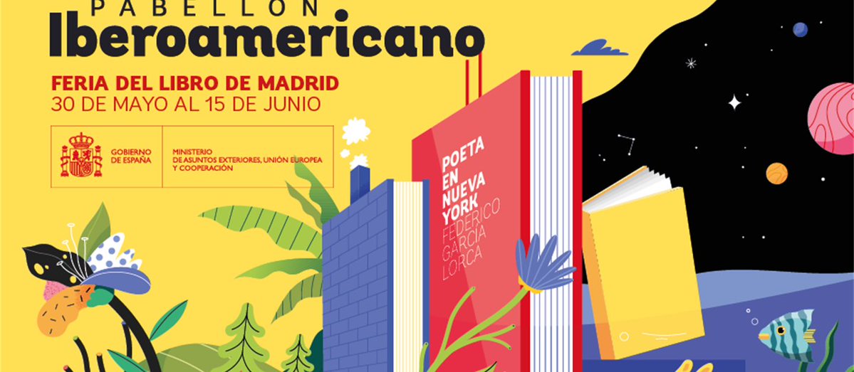 Susana Sumelzo Jordán (@ssumelzo) on Twitter photo Os animo a participar de las numerosas actividades del #pabelloniberoamericano de <a href="/MAECgob/">Ministerio de Asuntos Exteriores, UE y Cooperación</a> en la <a href="/FLMadrid/">Feria del Libro de Madrid</a>. Un excelente programa que es una gran muestra de la diversidad de las lenguas, culturas y creatividad de la comunidad iberoamericana. Programa👉🏻exteriores.gob.es/es/PoliticaExt… Os animo a participar de las numerosas actividades del #pabelloniberoamericano de <a href="/MAECgob/">Ministerio de Asuntos Exteriores, UE y Cooperación</a> en la <a href="/FLMadrid/">Feria del Libro de Madrid</a>. Un excelente programa que es una gran muestra de la diversidad de las lenguas, culturas y creatividad de la comunidad iberoamericana. Programa👉🏻exteriores.gob.es/es/PoliticaExt…