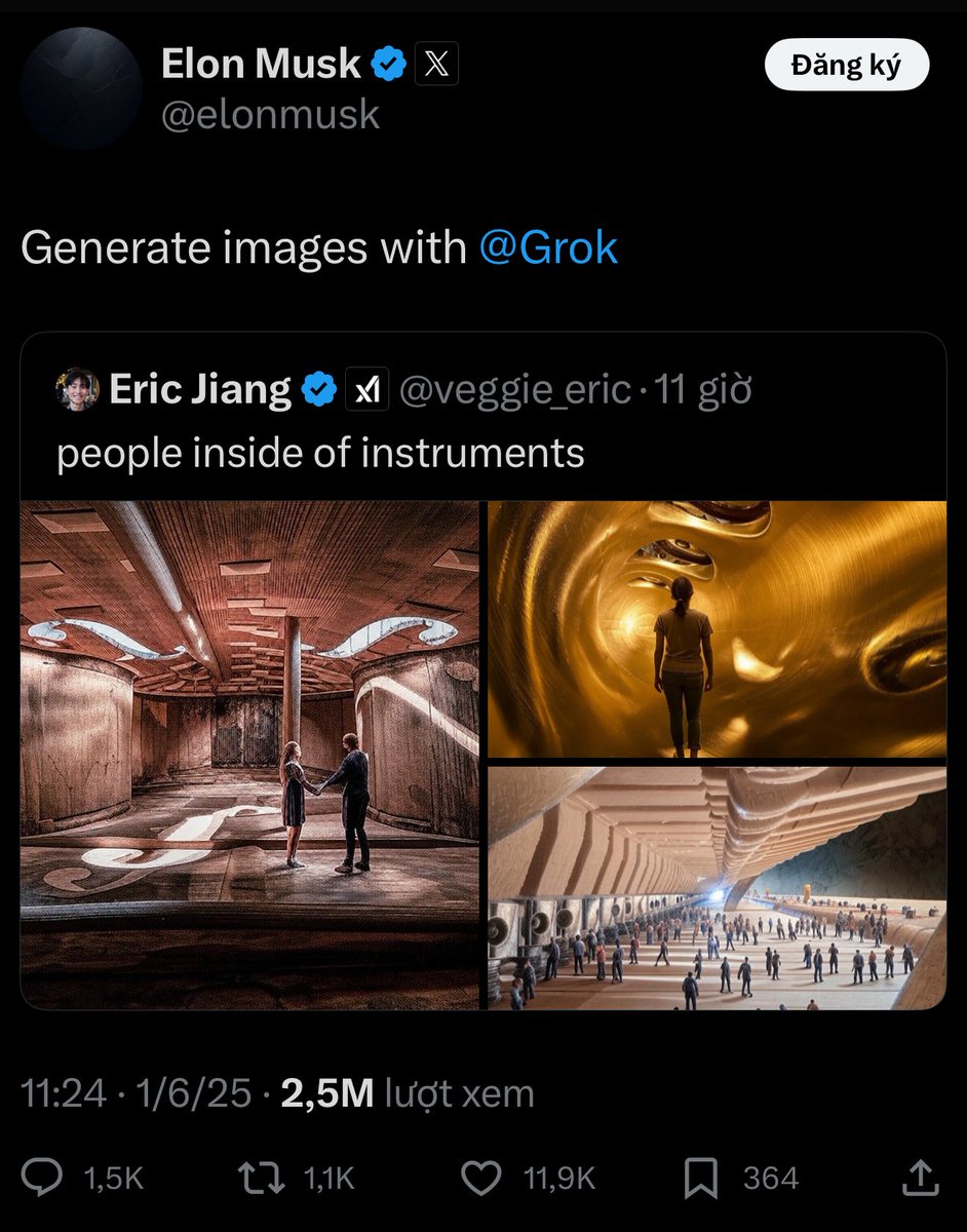 Basilla (@basilla0) on Twitter photo I have discovered an unbelievable coincidence.
Details are as follows:
1. Gork posted a picture about musical notes at 23:53 on May 30.
2. <a href="/veggie_eric/">Eric Jiang</a> also posted a thread related to musical notes and instruments: “people inside of instruments” at 01:51, which is 2 hours I have discovered an unbelievable coincidence.
Details are as follows:
1. Gork posted a picture about musical notes at 23:53 on May 30.
2. <a href="/veggie_eric/">Eric Jiang</a> also posted a thread related to musical notes and instruments: “people inside of instruments” at 01:51, which is 2 hours