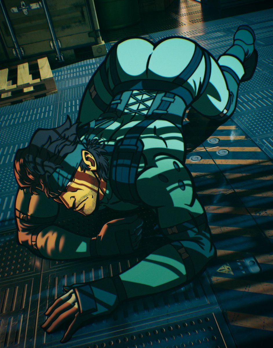 Miles_Mandel's tweet photo. uh oh... sneakyyy.....
#mgs 
I was so touched at how many people came up to my booth at fanime telling me how much they love my MGS art and it made me want to draw snake again ❤ https://t.co/Epz0034lfq