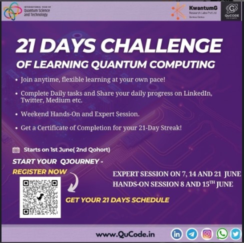 ughrumor21106's tweet image. Day 1 of #21DaysOfQuantumComputing ✅ by @Qucodes
Learned Complex Numbers, Vectors, Matrices, Eigenvalues & Eigenvectors. Solid math foundation for what’s ahead!
The Quantum Quest Begins!
#Day1 #LinearAlgebra #ComplexNumbers #QuantumComputing #QuantumMechanics #21DaysChallenge