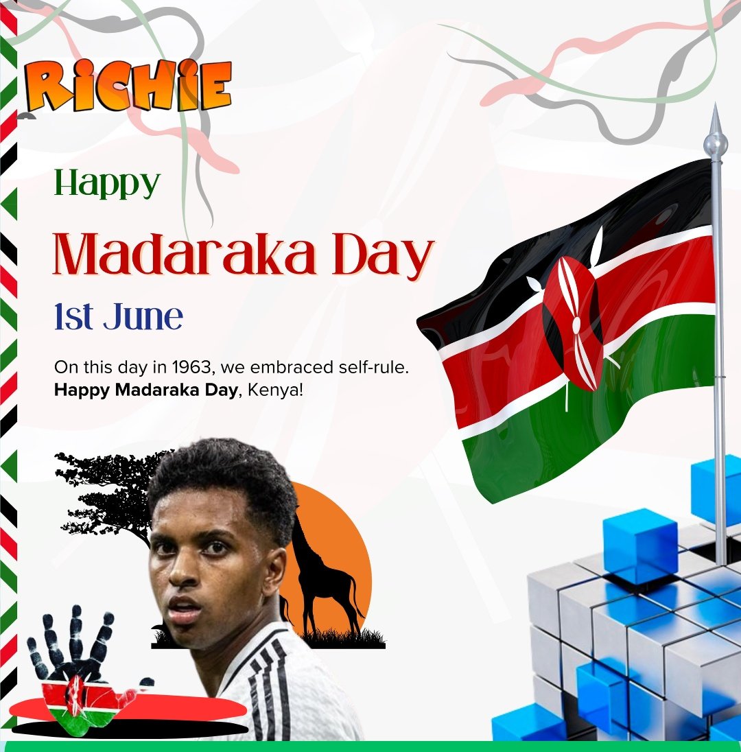 Happy Madaraka Day to all my peers 😁🇰🇪