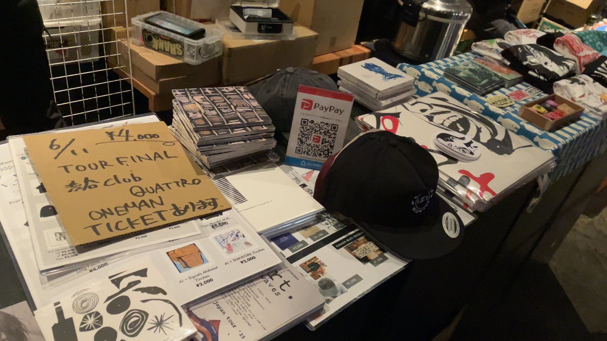 Shore&Woods Recordings (@shoreandwoods) on Twitter photo .<a href="/emotionalriot/">EMOTIONAL RIOT</a> 会場1FでANORAK!, SEMENTOSの物販と共にS&Wの音源、THE LOST BOYSツワーマーチも販売してます。
マーチはセール価格になってるので是非チェックを
akutagawaとgoodbye gangstersの新譜先行販売もしてます。20:10までです。 .<a href="/emotionalriot/">EMOTIONAL RIOT</a> 会場1FでANORAK!, SEMENTOSの物販と共にS&Wの音源、THE LOST BOYSツワーマーチも販売してます。
マーチはセール価格になってるので是非チェックを
akutagawaとgoodbye gangstersの新譜先行販売もしてます。20:10までです。