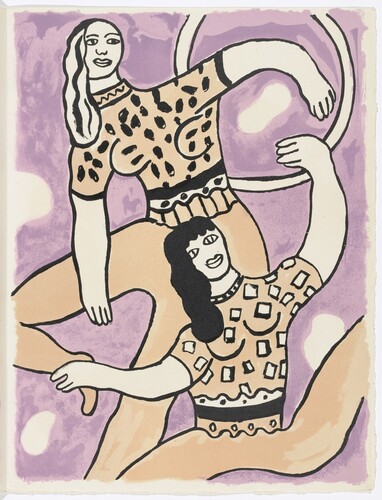 Plate (page 37) from Cirque (Circus) #artbots #leger