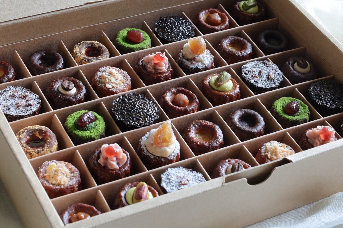 gateau_mur's tweet photo. 6/1(日)
本日カヌレ完売いたしました。
カヌレ以外の　フィナンシェ　マドレーヌ
　ケークございます。
カヌレお取り置きもしております。
お気軽にご連絡くださいませ🙇

ガトーミュール奈義町本店
0868-35-0444 https://t.co/NSnkeF2kf4