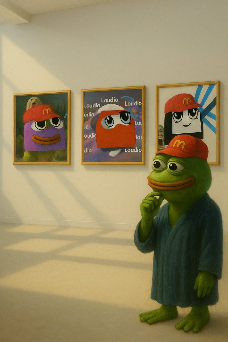 MisterPente's tweet photo. The biggest Tut loudio art appreciator!!  Stay $LOUD https://t.co/gJybLGbiDm