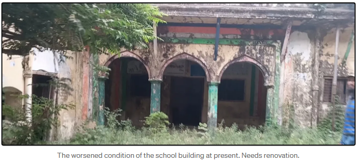 ayhaider786's tweet photo. Land mafia destroyed NOK School, Puranpur, UP, denying education to 450+ students. Threw acid on roof, stole records worth ₹128L, spread rumors. Fighting for justice in High Court! Support us: https://t.co/VaLm1DJGQ9 @dhruv_rathee @mohakmangal @nitishrajput #SaveNOK https://t.co/Fo722o3nqY