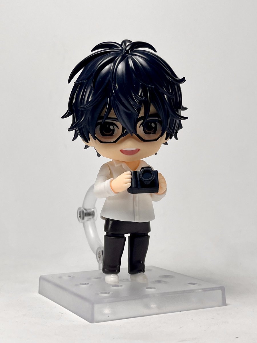 M_10_R1's tweet image. #トラペジウム より工藤真司くん、完成しました。ねんどろいどをベースにミキシングビルド、塗装仕上げしたものになります。 #trapezium