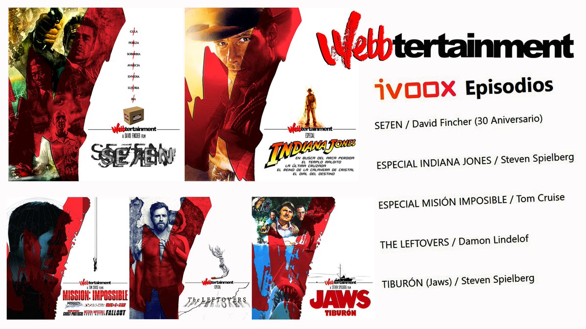 Aquí el TOP 5 de los episodios que más habéis escuchado y disfrutado durante la última semana. 
No olvidar entrar al canal y suscribiros ES GRATIS 😉
🎧 WEBBTERTAINMENT  ➡️ bit.ly/3YuAwPN