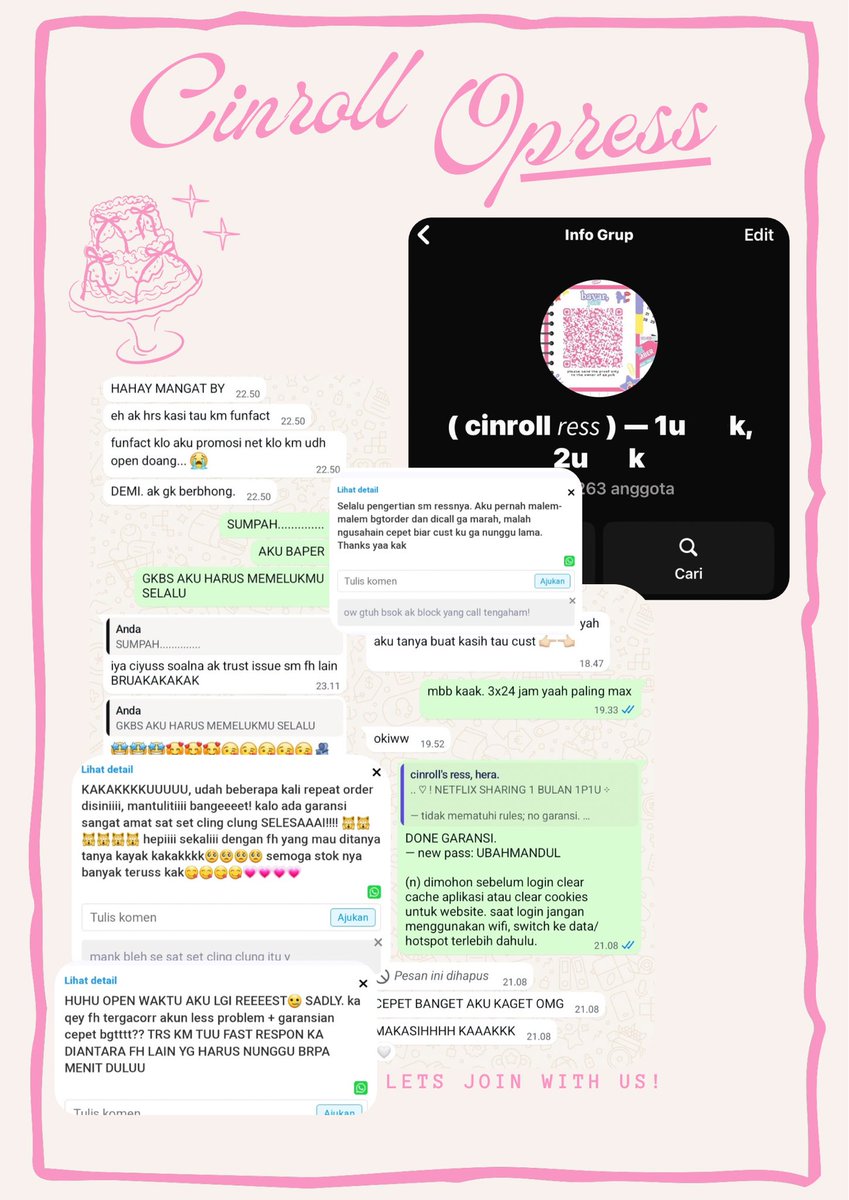 geniuus's tweet photo. aku lagi opress netflix super underprice, ada 2 admin fastrespon. acc less drama + garansi &amp; otp hh wasweswos. ada yang mau intip #zonajajan #zonauang️ https://t.co/jxtaOzyMXh
