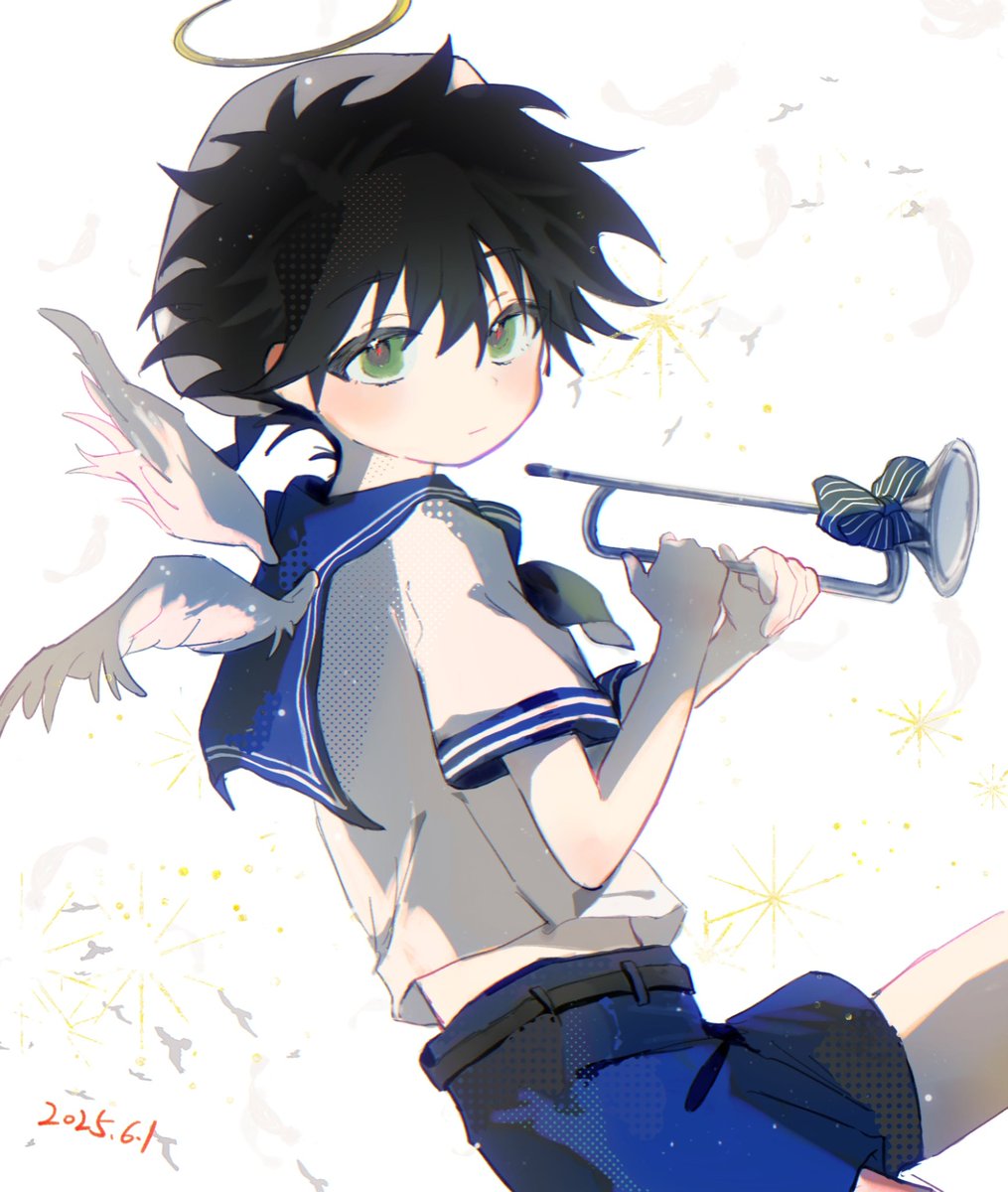 #伏黑惠 
#megumi 
👼🏻🎺🎶