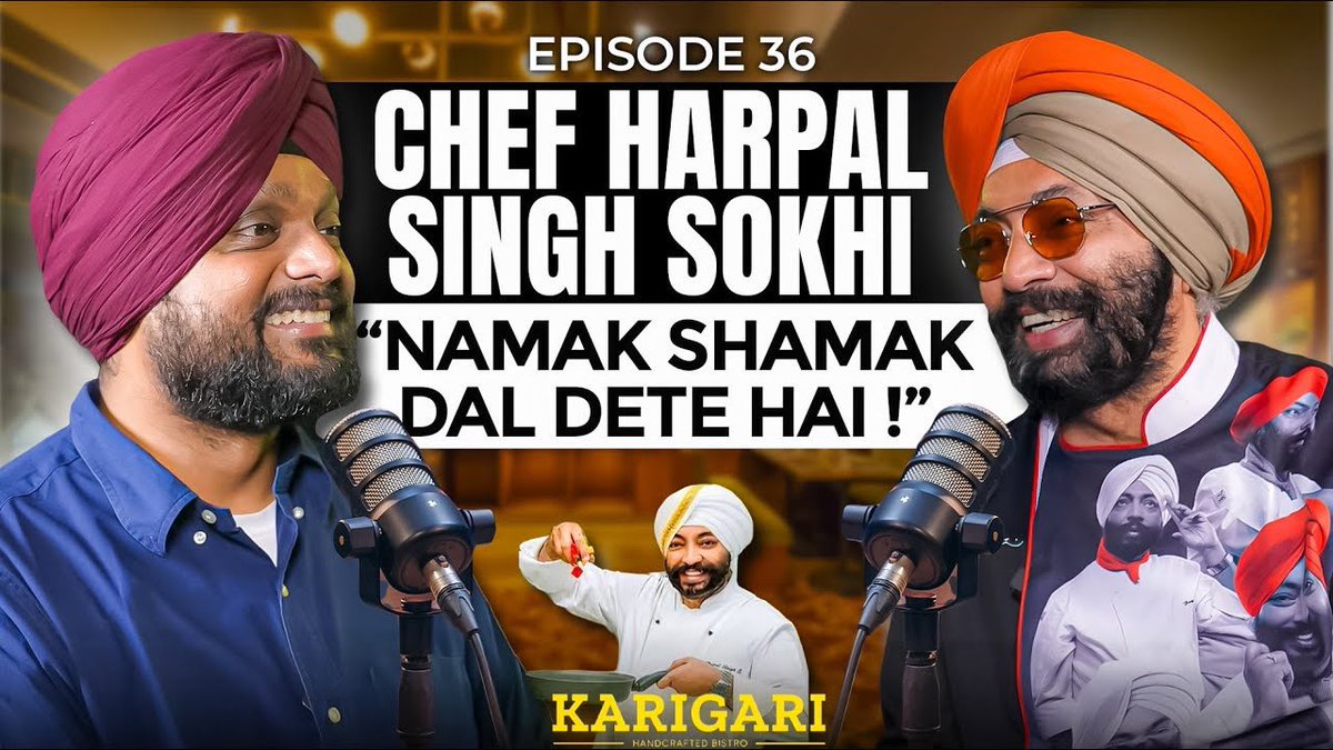 Simarpreet Singh (@simarpreeths) on Twitter photo Episode 36 is live featuring Celebrity Chef - Harpal Sokhi*
Very interesting podcast where Harpal Sokhi talks about building a Unicorn and taking his restaurant chain public IPO
<a href="/harpalsokhi/">Harpal Singh Sokhi</a>
youtu.be/PiJhfgflJDs?si… Episode 36 is live featuring Celebrity Chef - Harpal Sokhi*
Very interesting podcast where Harpal Sokhi talks about building a Unicorn and taking his restaurant chain public IPO
<a href="/harpalsokhi/">Harpal Singh Sokhi</a>
youtu.be/PiJhfgflJDs?si…
