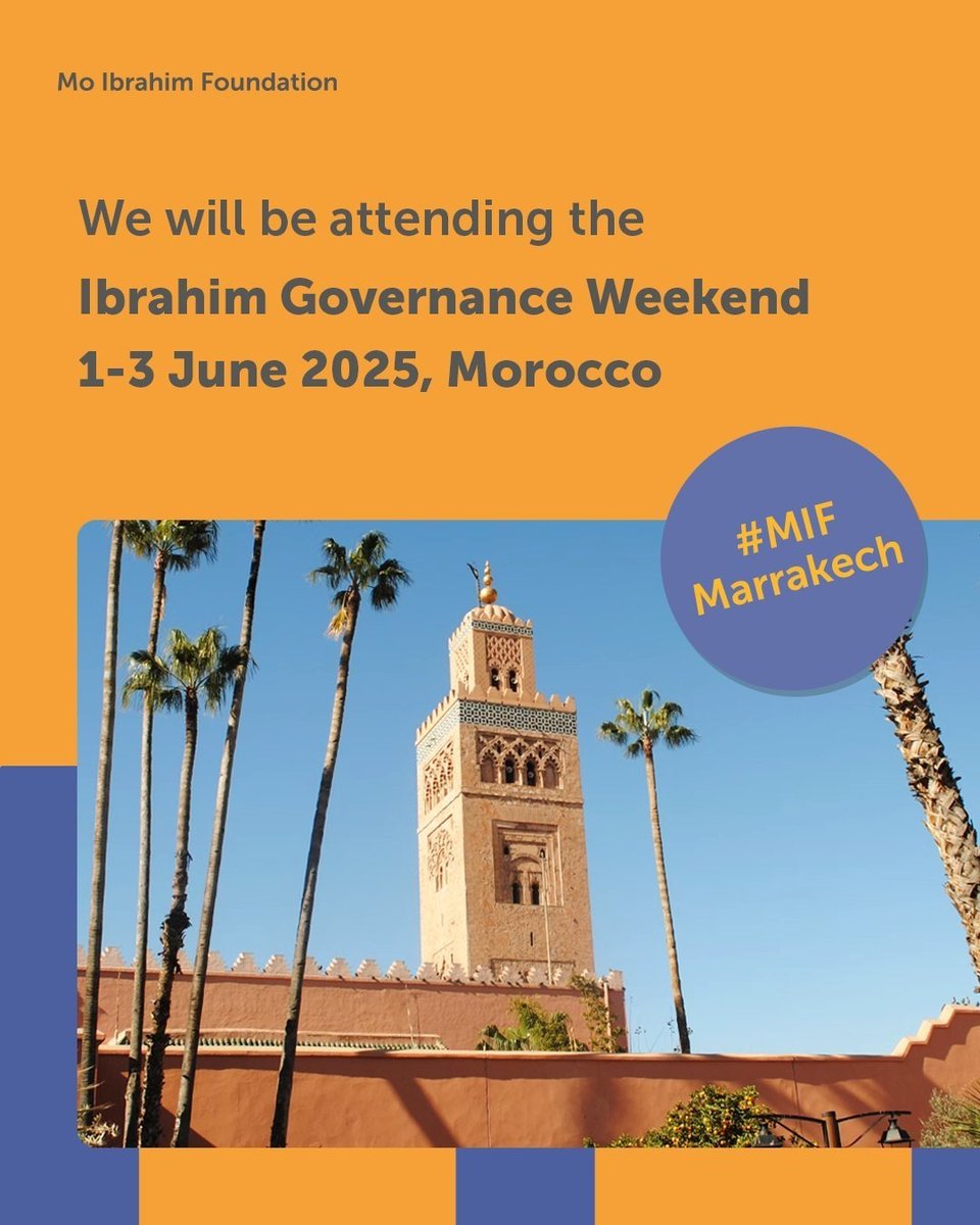 Exciting News! 

Our co-CEOs, <a href="/mattpdavis/">mattpdavis</a> and <a href="/lauragrazier/">Laura Davis</a>, are in #Morocco attending the 2025 Ibrahim Governance Weekend, a key event focused on leadership, governance and Africa’s future. 

Stay connected for all the highlights!

#IGW #MIFMarrakech #VentureCapital #VCinAfrica