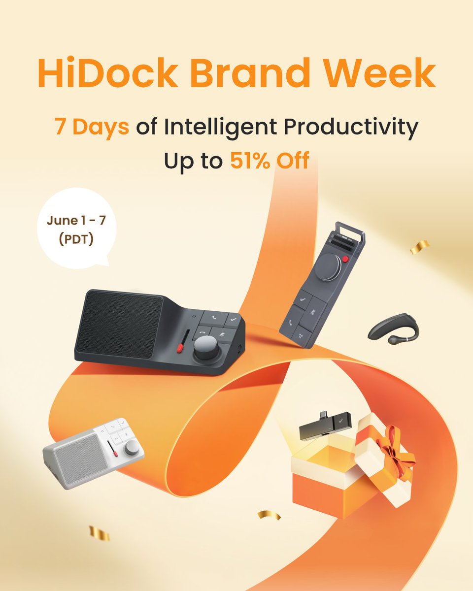 Welcome to HiDock Brand Week — 7 days of intelligent productivity. ✨

Three years ago, we started with a bold idea: what if AI could take meeting notes for you?

From a Kickstarter launch to empowering professionals in over 100 countries, HiDock has become a trusted name in