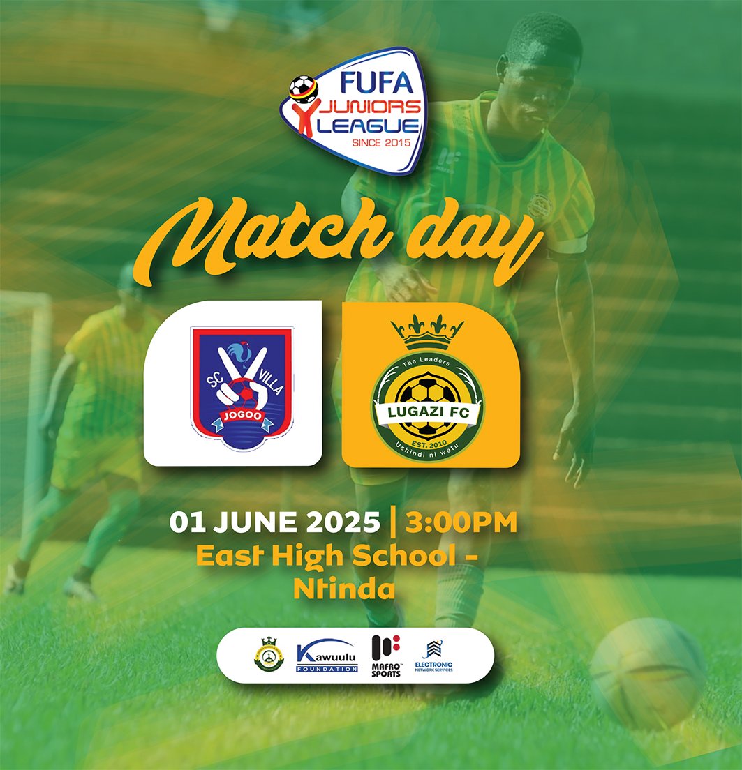 Today, our junior team returns to action, visiting SC Villa JT at East High School - Ntinda. 

#TheLeaders
#UshindiNiWetu