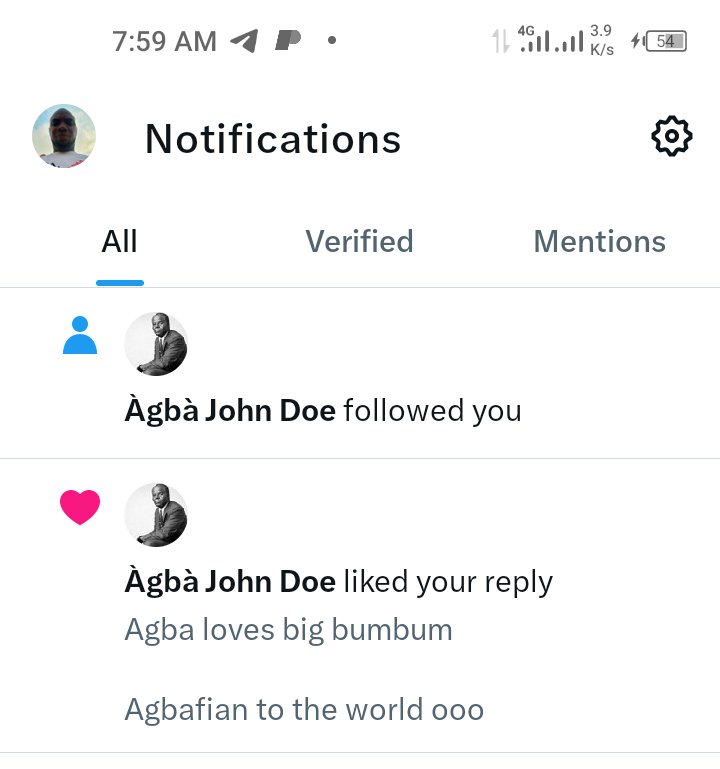 isholao23885171's tweet image. Oh God ooo @jon_d_doe
Somebody should wake me up oooo
Have been followed by High supreme Chief Agba John Doe..
GCFR of Agbafian community...
Nothing do me oooo
Na my mentor follow me back oooo
Truly There's God ooo
June is a good month already
Am blessed ooo