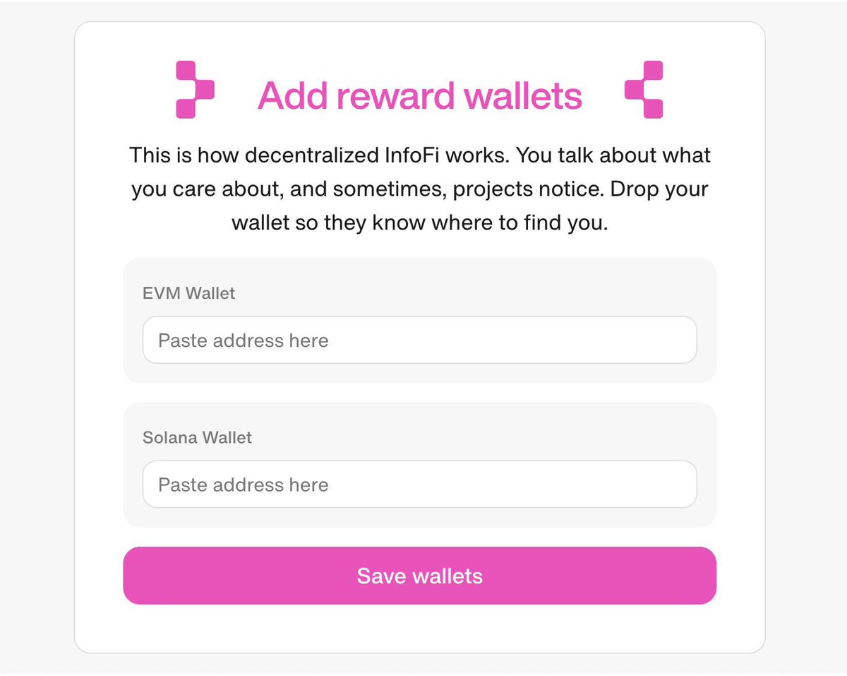 BEYOND 👽 (@beyondertr) on Twitter photo GOOD MORNING LEGEND👽
👀<a href="/cookiedotfun/">Cookie DAO 🍪</a> added wallet registration feature🗣️
✅You can register your EVM and Solana wallets now.
👇👇👇👇
👉👉👉cookie.fun/profile/wallets
Write #SparkFi in the comments and let's interact and chat more easily. This way, we can stand out and earn GOOD MORNING LEGEND👽
👀<a href="/cookiedotfun/">Cookie DAO 🍪</a> added wallet registration feature🗣️
✅You can register your EVM and Solana wallets now.
👇👇👇👇
👉👉👉cookie.fun/profile/wallets
Write #SparkFi in the comments and let's interact and chat more easily. This way, we can stand out and earn