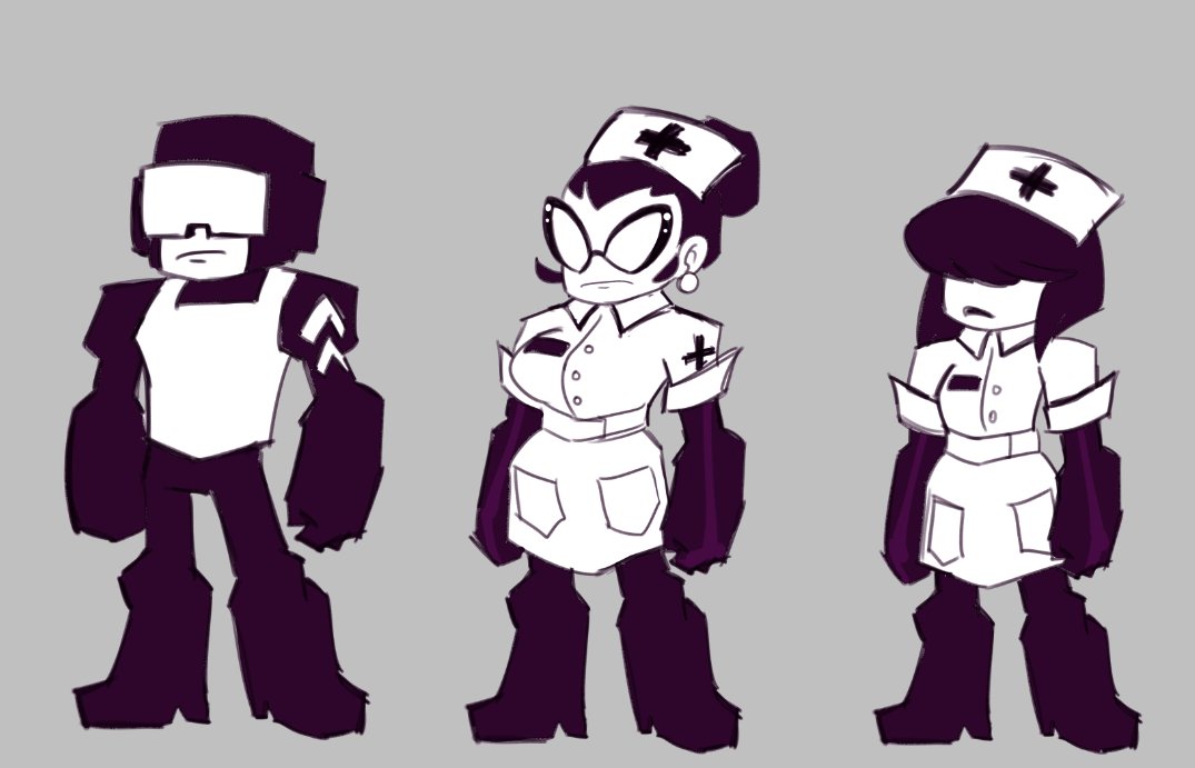 Tankman, but it focuses on the Tankmen's medical staff and it passes the Bechdel test

And yes, all the nurses would be voiced by Jeff cause funny