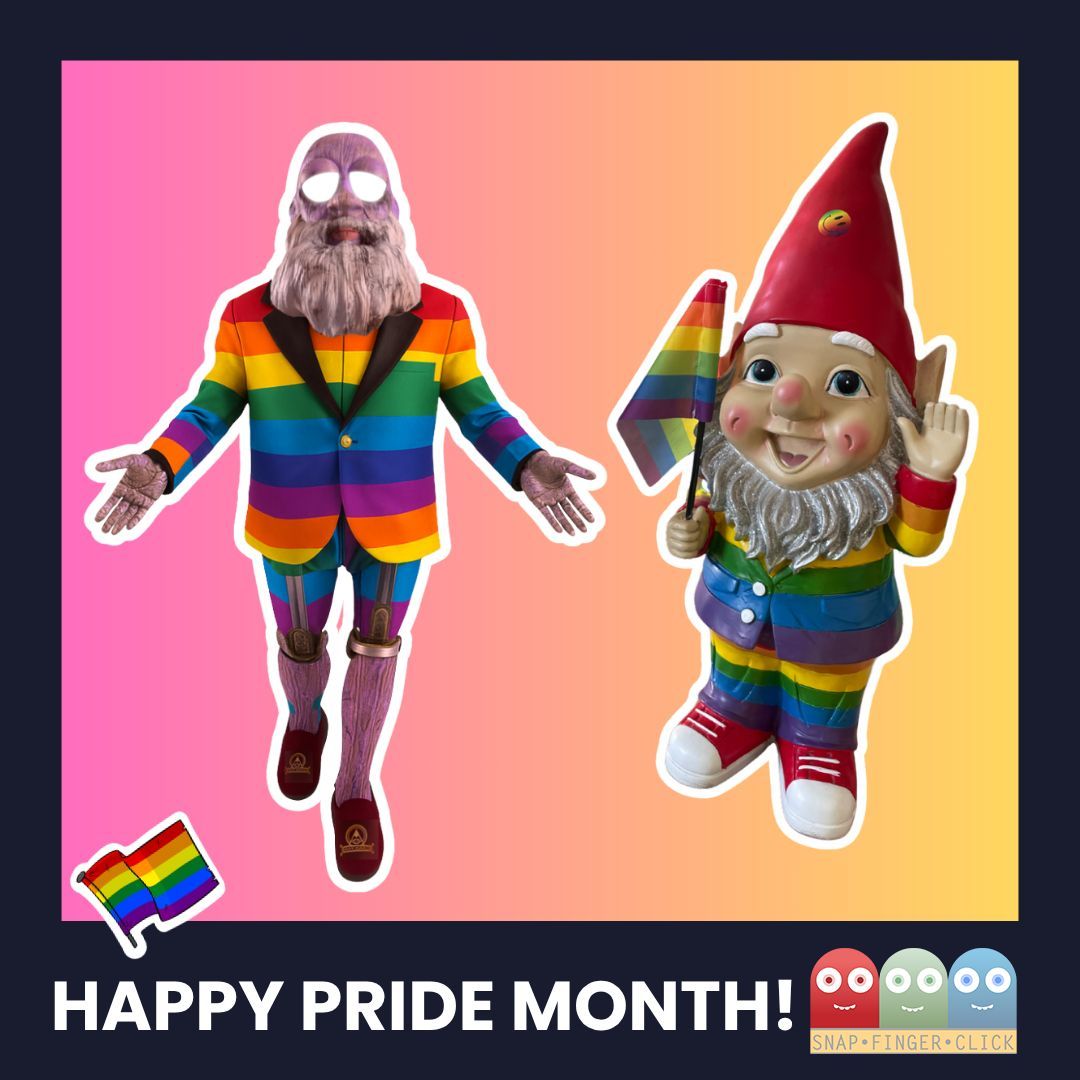 Happy Pride Month! 🏳️‍🌈

To celebrate, I've dressed Wick up to match with my favourite household object, Gordon! 

Shall I start a petition to make this his permanent outfit in Awkward 2? 🌈