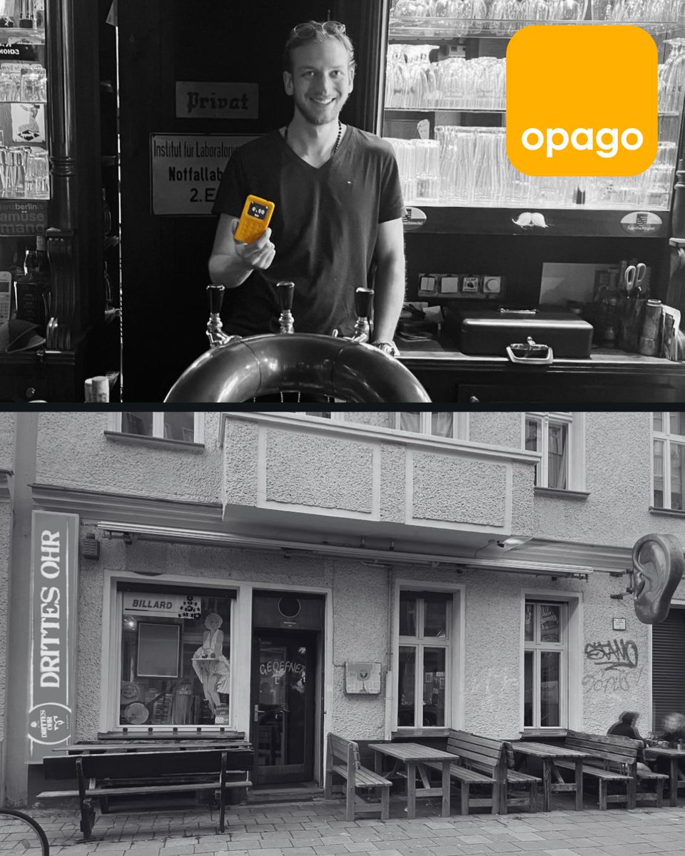 The cult pub Dritte Ohr in Berlin-Friedrichshain now also accepts Bitcoin Lightning payments via <a href="/OpagoPay/">OPAGO</a>. Since 1992, it has offered a mix of a traditional corner pub and a rock bar with a charmingly run-down atmosphere. The interior is rustic, featuring lots of wood,