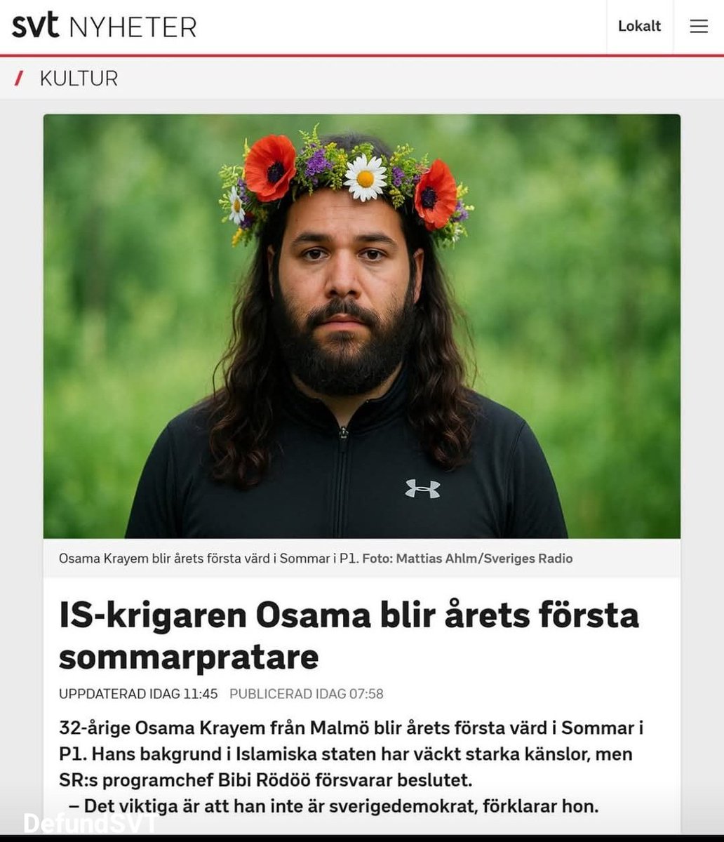 Sverige så sjukt borttappat så man är osäker på om det är sanning eller lögn 🤡