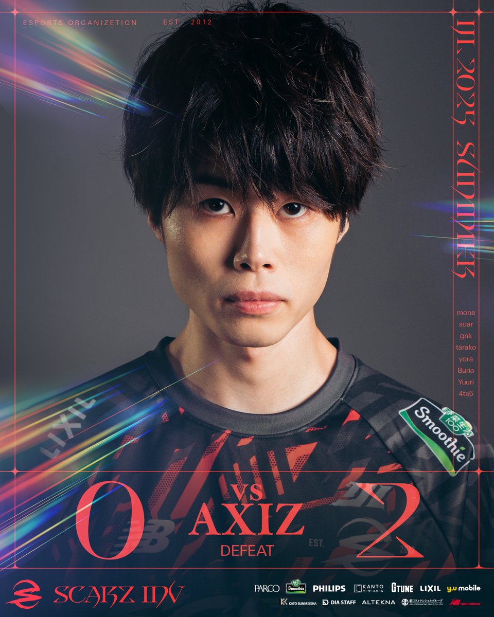 ❤️‍🔥SCARZ #IdentityV 】 2025 夏季 IdentityV Japan League