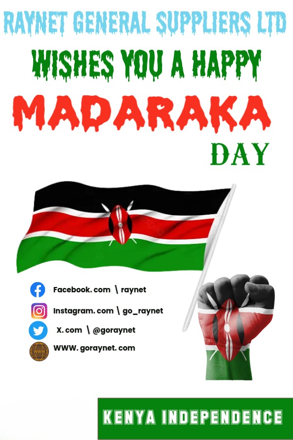 goraynet's tweet image. “Liberties aren’t given, they are taken.” This is the lesson we learn during Madaraka Day.

We wish you a Happy Madaraka Day!