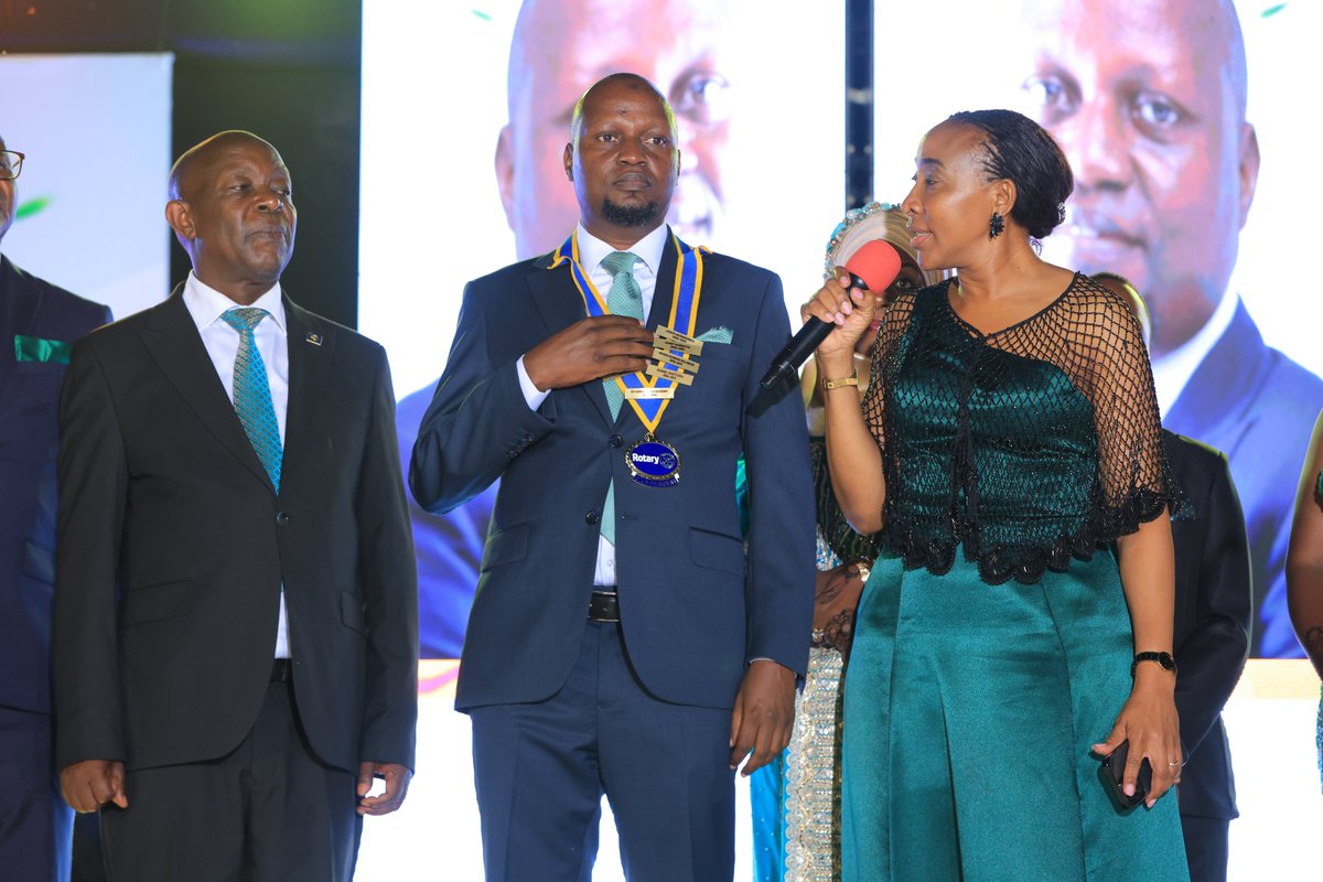 Hassan Nyenje (@nyenjeenergy1) on Twitter photo Grateful to everyone who showed up yesterday for my installation as the 11th President of the mighty Club of <a href="/RcBwebajja/">Rotary Club Bwebajja</a>. I officially took the oath and humbly asked Allan to guide me through the year ahead. #WeAreBwebajja
#11thPresidentialInstallation Grateful to everyone who showed up yesterday for my installation as the 11th President of the mighty Club of <a href="/RcBwebajja/">Rotary Club Bwebajja</a>. I officially took the oath and humbly asked Allan to guide me through the year ahead. #WeAreBwebajja
#11thPresidentialInstallation