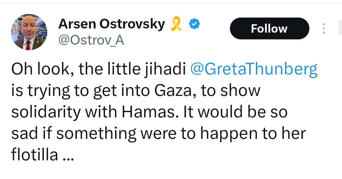 BREAKING: Israel mistakenly lets slip plan to murder Greta Thunberg and Liam Cunningham 👀