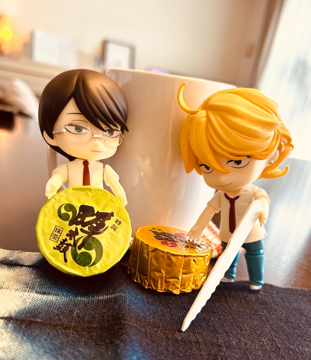 おやつ。おいしー😆ありがとうございます。[中]