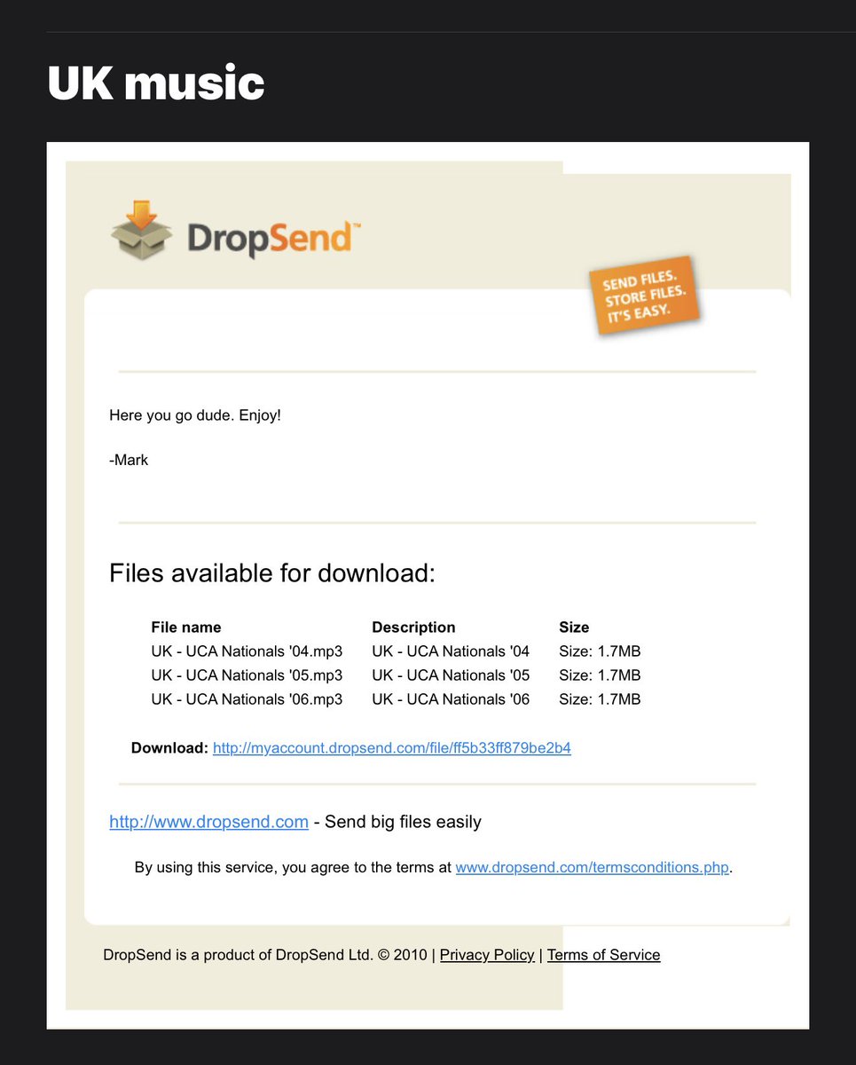 When you’re looking for old mixes in your email and all you find are expired download links…. 🥺🥺🤦‍♂️ 😅

<a href="/cheercoachmark/">Mark Coleman</a>