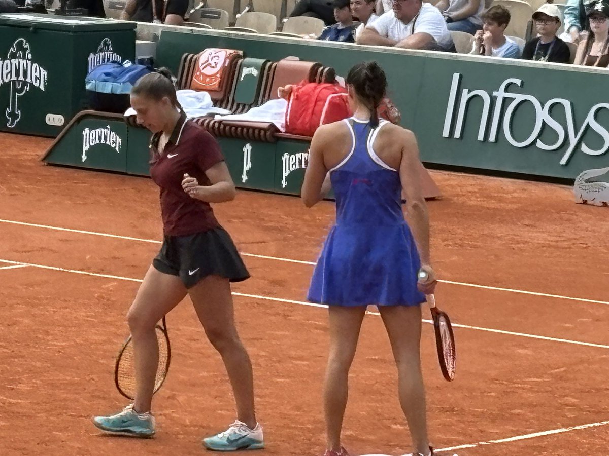 Le public a tout donné mais c’etait bien la der des ders de <a href="/CaroGarcia/">Caroline Garcia</a> à Roland Garros.