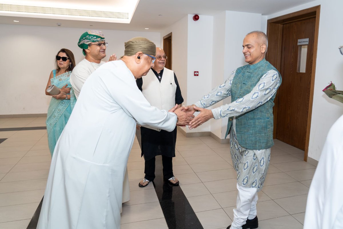 India in Oman (Embassy of India, Muscat) (@indemb_muscat) on Twitter photo The Indian Merchant Community extended a warm welcome to <a href="/AmbGVSrinivas/">gv srinivas</a> and his family on 23rd May, 2025. The Indian Merchant Community extended a warm welcome to <a href="/AmbGVSrinivas/">gv srinivas</a> and his family on 23rd May, 2025.