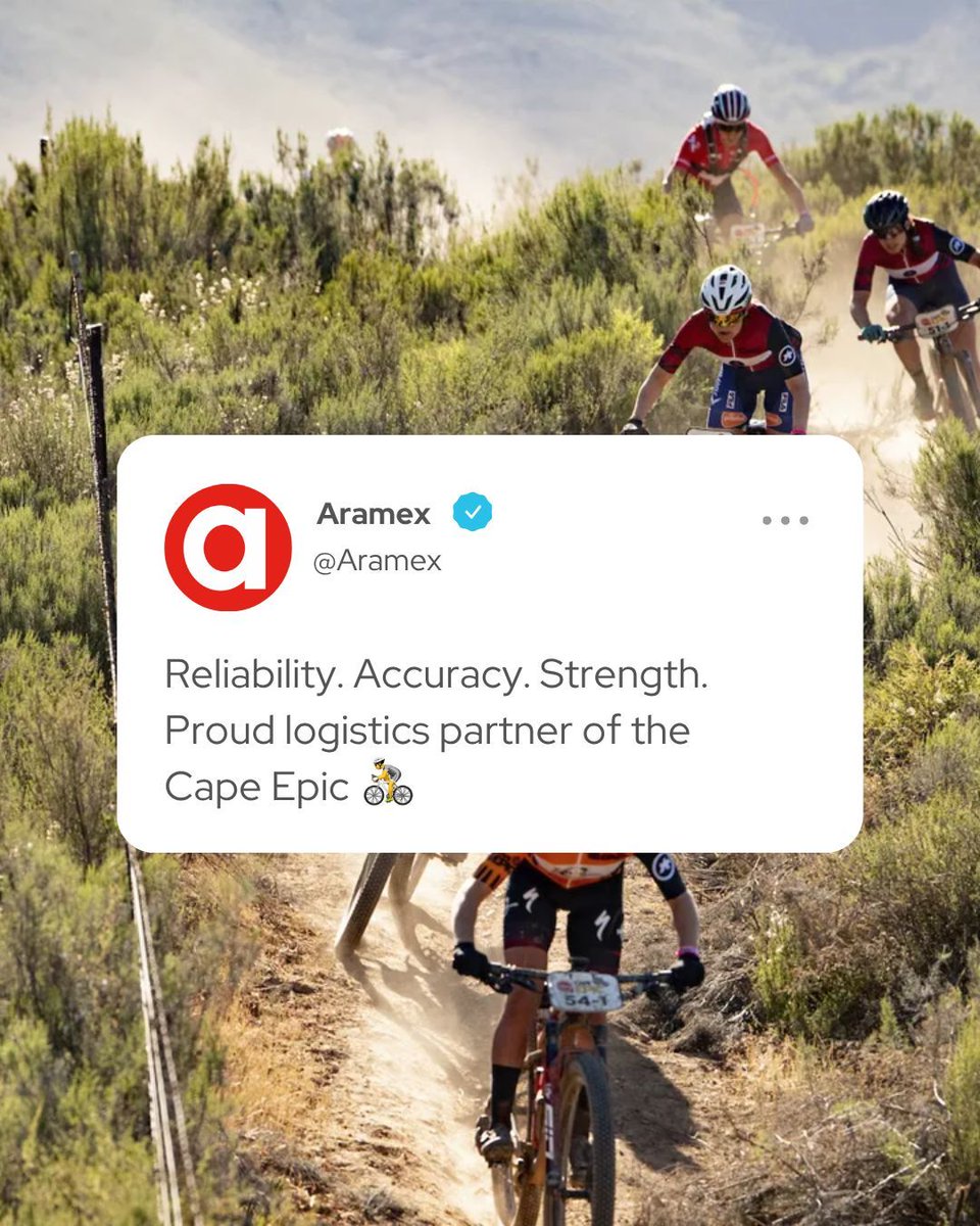 Aramex tweet media